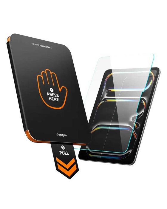 Защитное стекло Spigen Glas.TR Align Master T 1-pack для iPad Pro 11'' (2024/2025) Clear