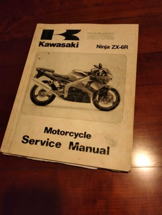 Manual técnico oficial - Kawasaki Ninja ZX6 R