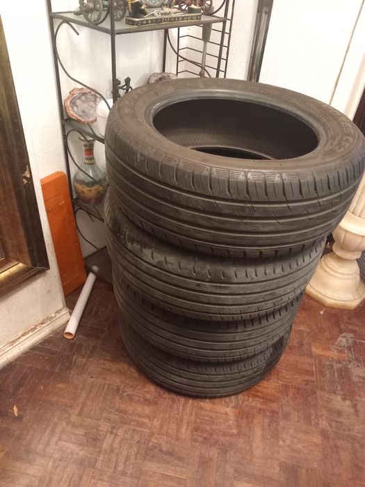 4 pneus usados ótimo estado