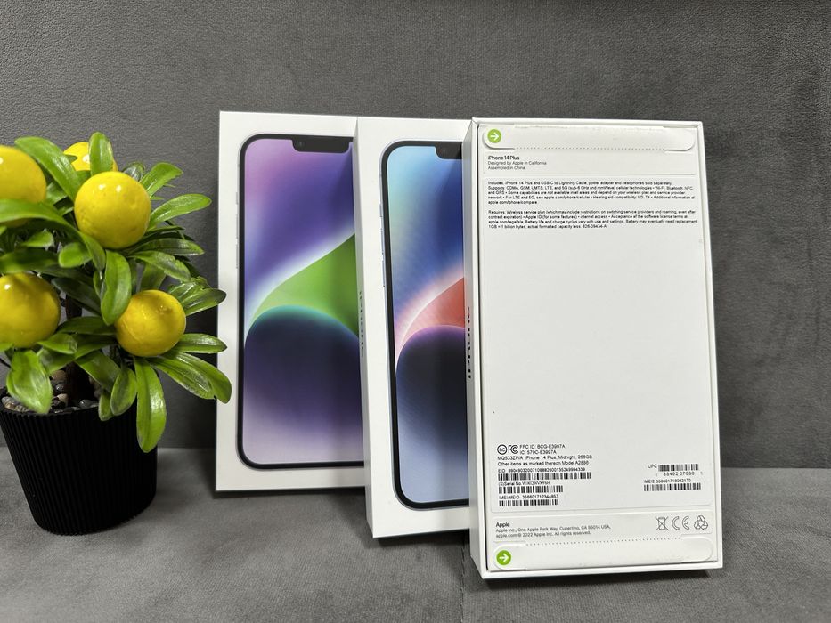 Iphone 14 plus 128 256 , айфон 14 плюс + Новий