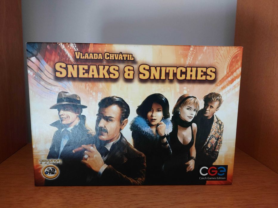 Sneaks & Snitches (Board Game, Jogo de Tabuleiro)