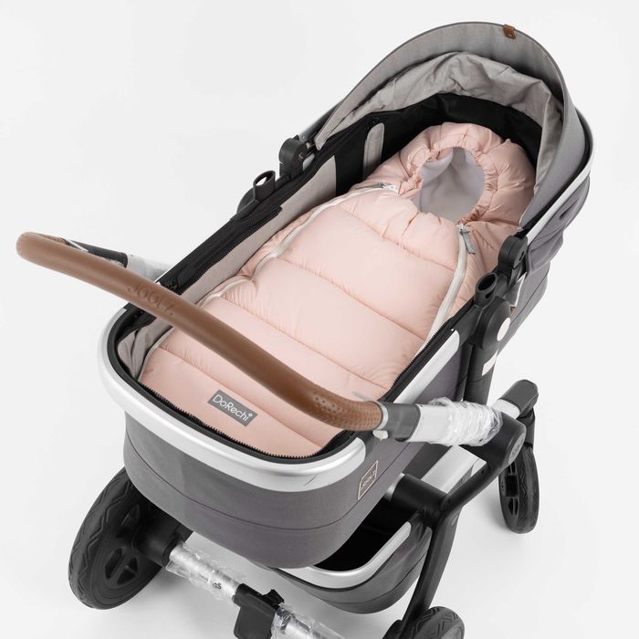 Зимовий кокон дитячий на виписку, у коляску з опушкою та без