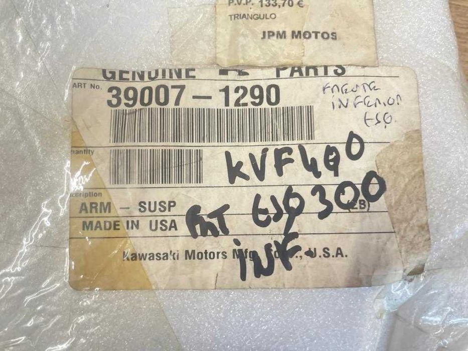 SUSPENSÃO BRAÇO/TRIANGULO FRONTAL INFERIOR KAWASAKI KVF