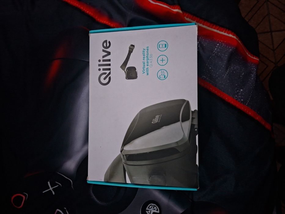 Óculos Realidade Virtual (VR) Qilive Q.4338 com Auriculares Integrados