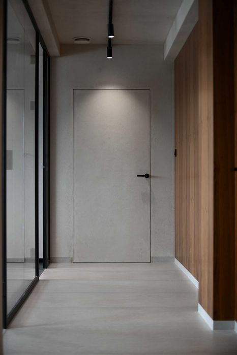 Beton architektoniczny / tynki dekoracyjne / trawertyn / rdza