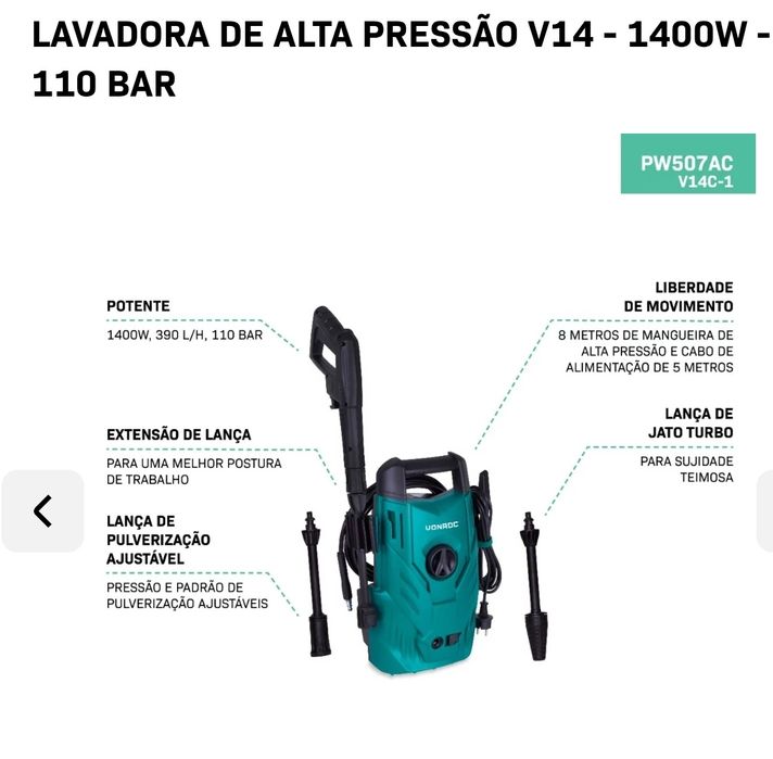 Lavadora de pressao