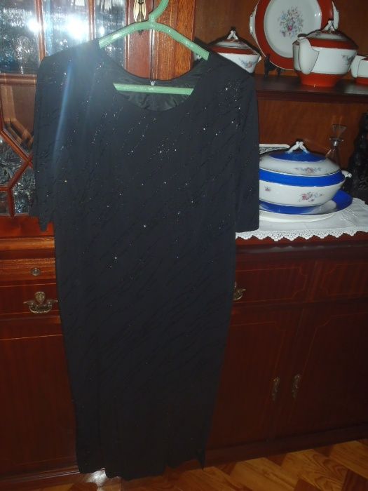Vestido negro gala