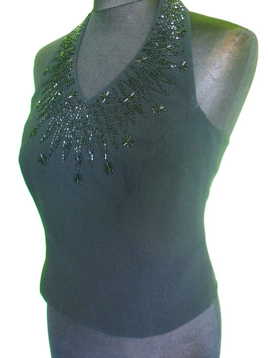 Bluzka krótka - gorset - 42 XL - biust 92 cm