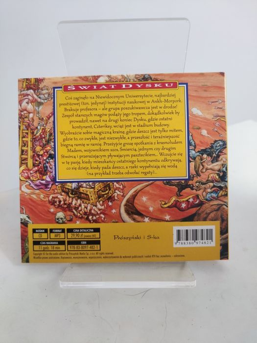 Ostatni kontynent Terry Pratchett Audiobook CD