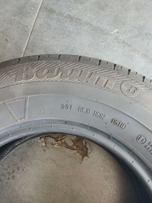 2 pneus 195 r14C barum