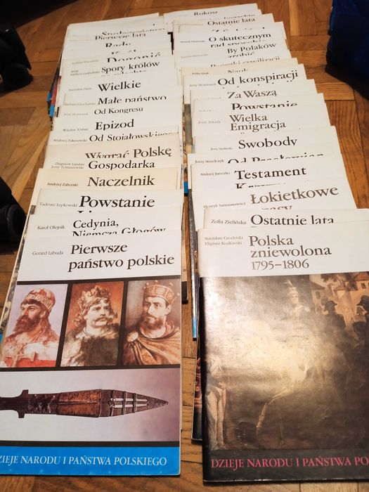 Dzieje Narodu i Państwa Polskiego - 39 zeszytów, cena za całość