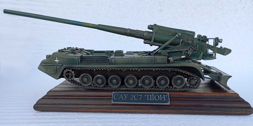Масштабна модель САУ 2С7 ​"ПІОН" масштаб 1:35
