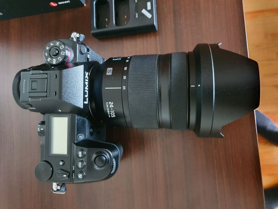 Aparat Lumix S1 + obiektyw Lumix 24-105 f4