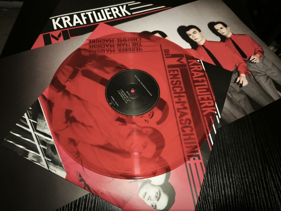 Kraftwerk - Die Mensch - Maschine (Red) -  LP - EU