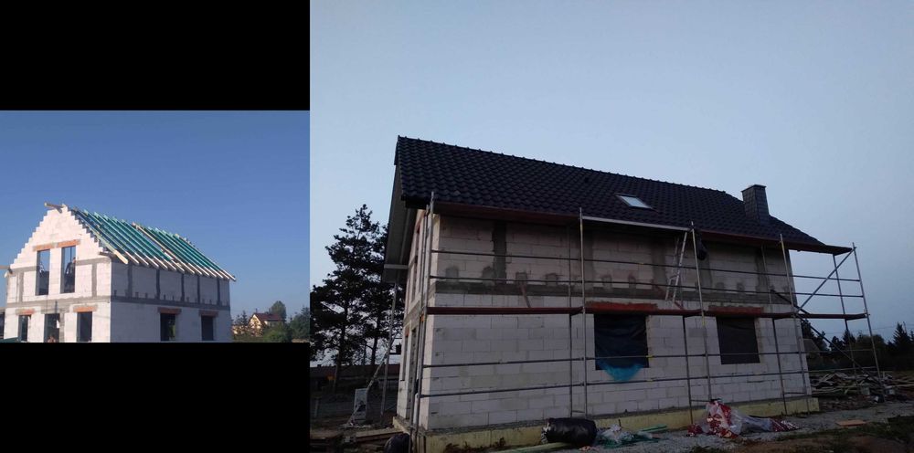 Usługi Dekarskie, Dachy, Eternit , papa, remonty dachów, przebudowy,