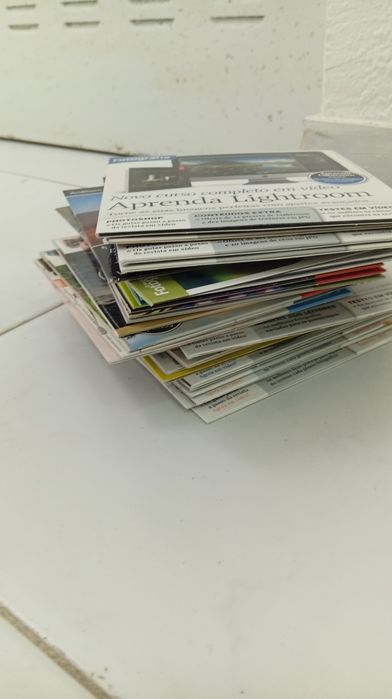 35 revistas de fotografia + 35 cds