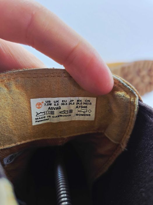 Buty Timberland Cortina Valley Chelsea super stan r. 38,5