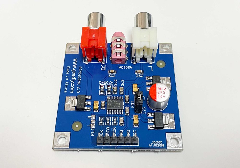 Dekoder DAC PCM5102 Moduł Audio I2S 32bit/384kHz Wyjście Jack 3.5mm