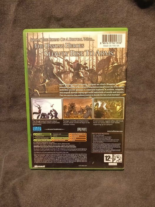 Xbox Classic Kingdom Under Fire Heroes