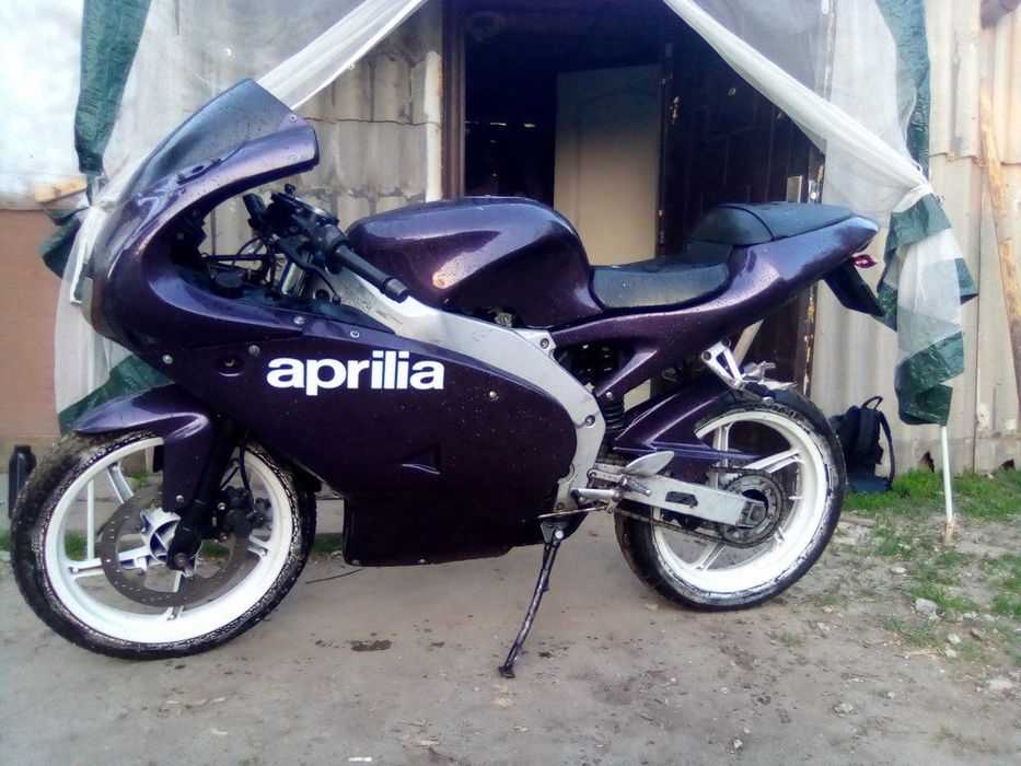 продам мотоцикл трековый кольцевой РС 50 итальянская Aprilia