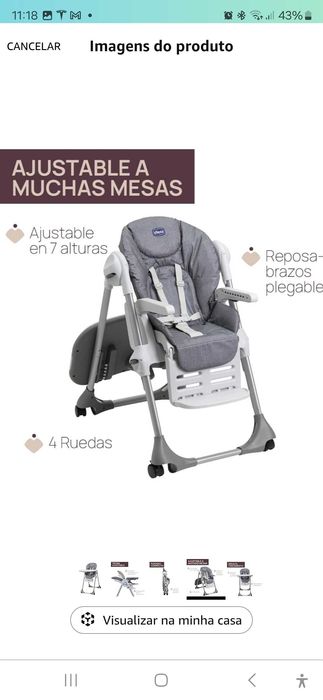 Chicco polly magic relax! NOVA cadeira da papa