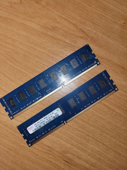 DDR3 8 gb дві планки по 4 gb 1333MHz