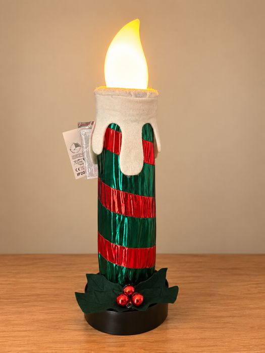 Komplet 2 świątecznych świec LED 60 cm