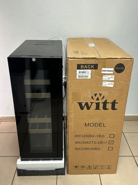 Chłodziarka do wina Witt Dwustrefowa WU3082T2-2B17 GW