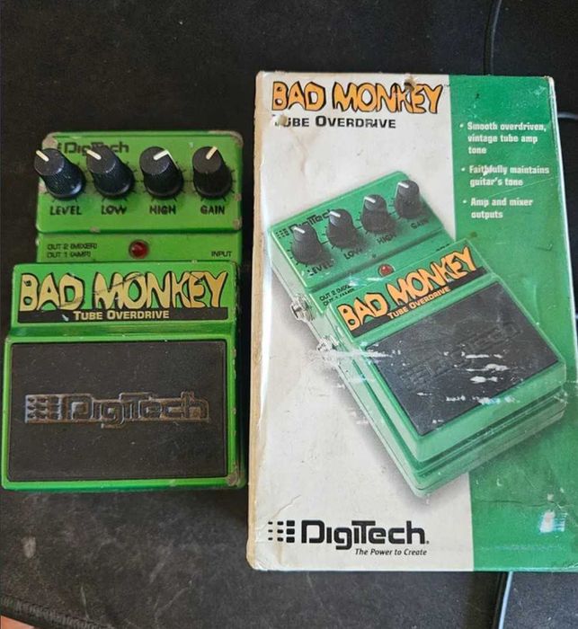 Digitech Bad Monkey Overdrive Distortion Boost Pedal
