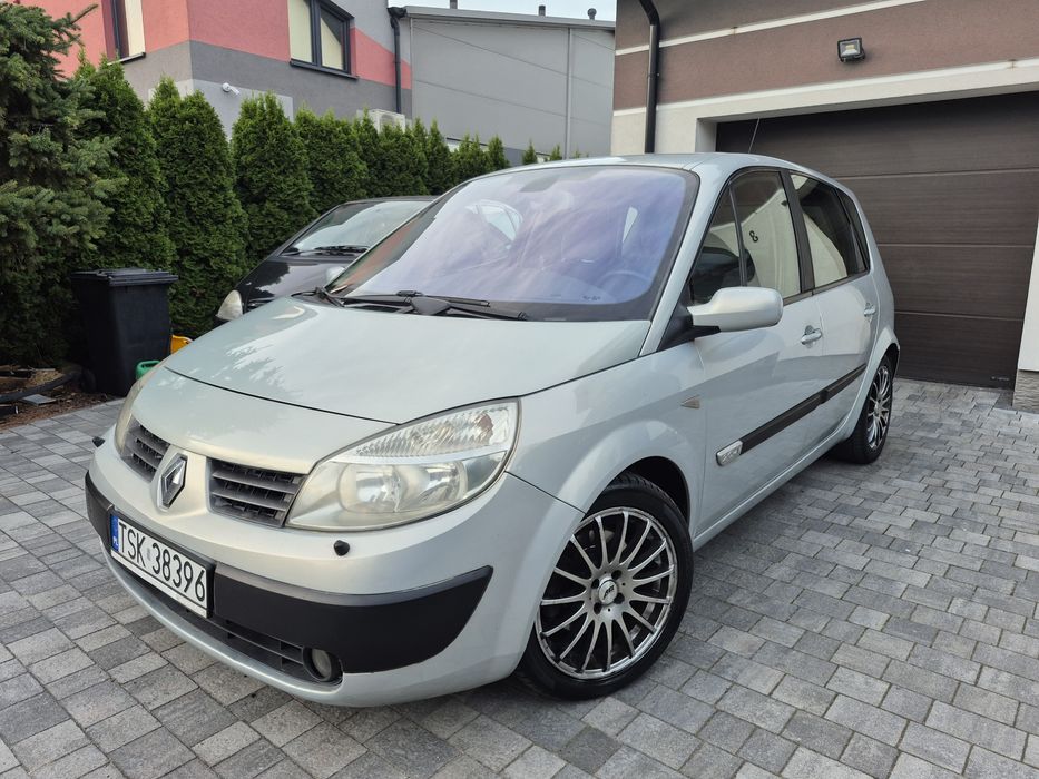 Renault Scenic 2 2.0 136KM Benzyna Klima 8xPP Alu17 Grzane Fotele