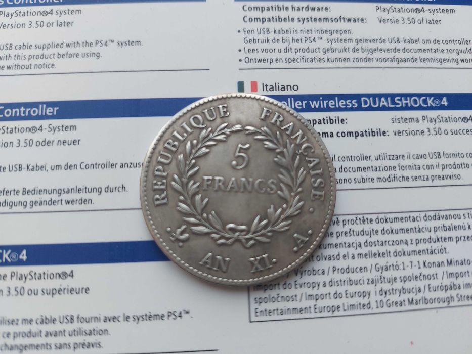 1163-1345 Франция 5 франков - хорошая высококачественная