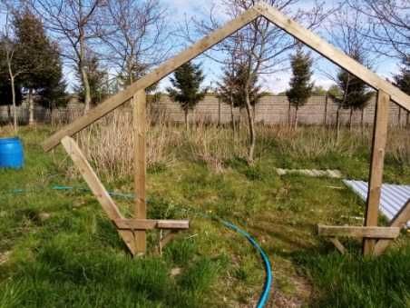 wiata drewutnia gril kurnik