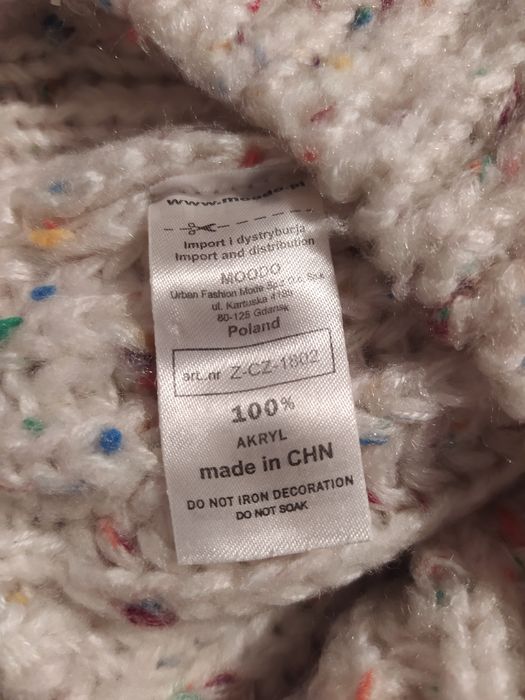 Czapka Moodo kolorowa dziewczęca