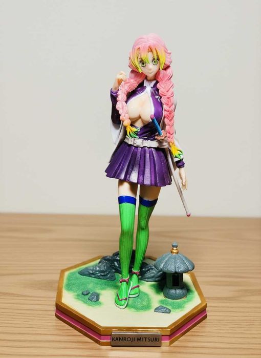 Kanroji Mitsuri Demon Slayer, фигурка новая 25 см