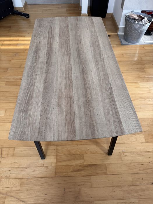 Stolik kawowy szary dąb