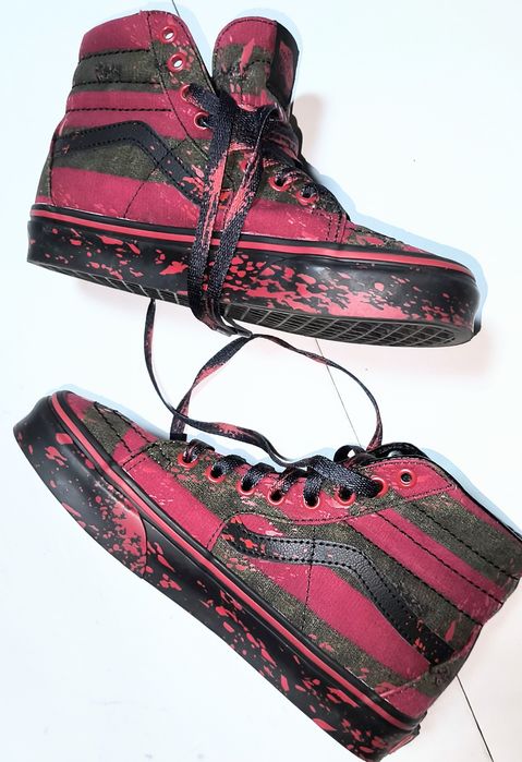 Кеды Vans X House of Terror Nightmare On Elm Street SK8-Hi 36р.