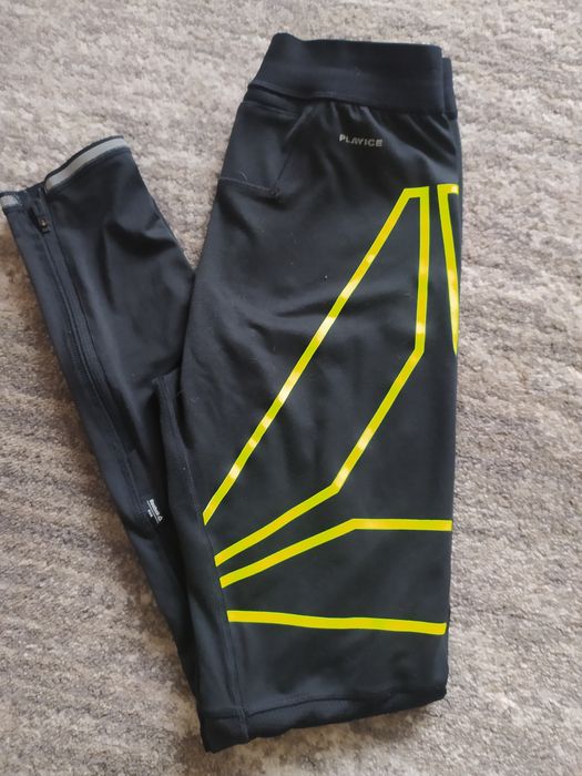 Legginsy damskie z zameczkami w rozmiarze S