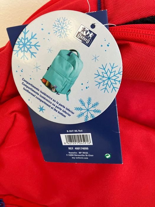 Mochila Oxford B-Out 30L- Vermelha 42X30X20Cm