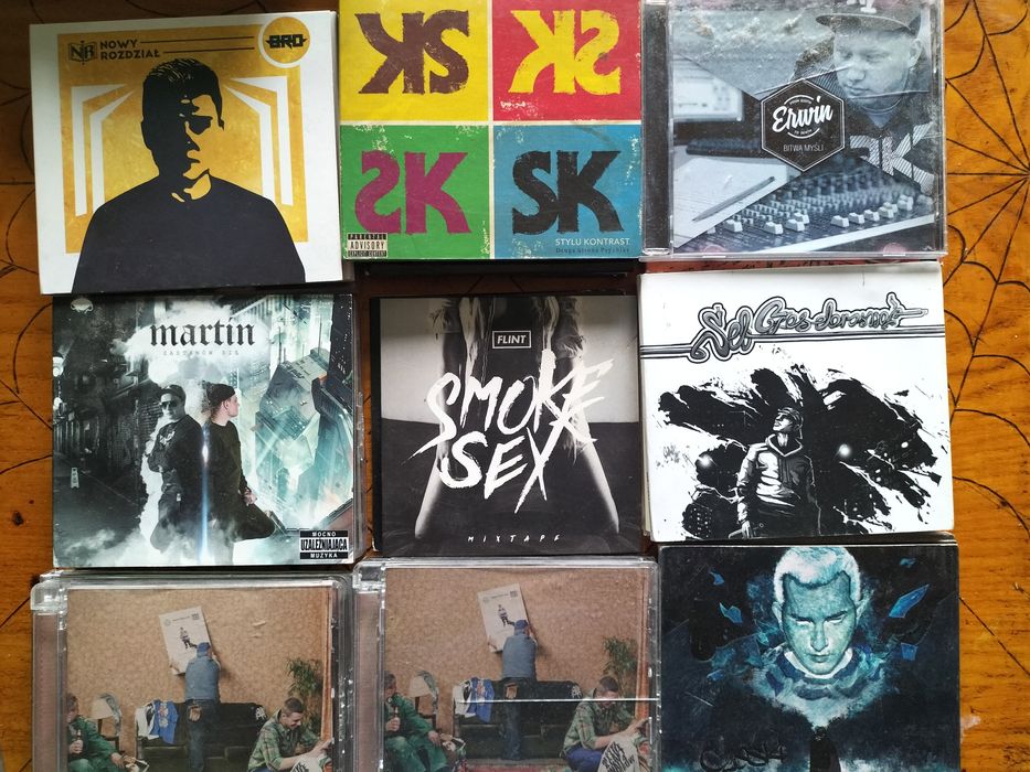 Płyty CD hip-hop