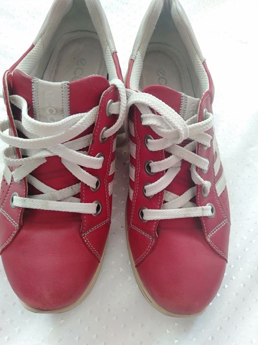 Ecco buty skórzane