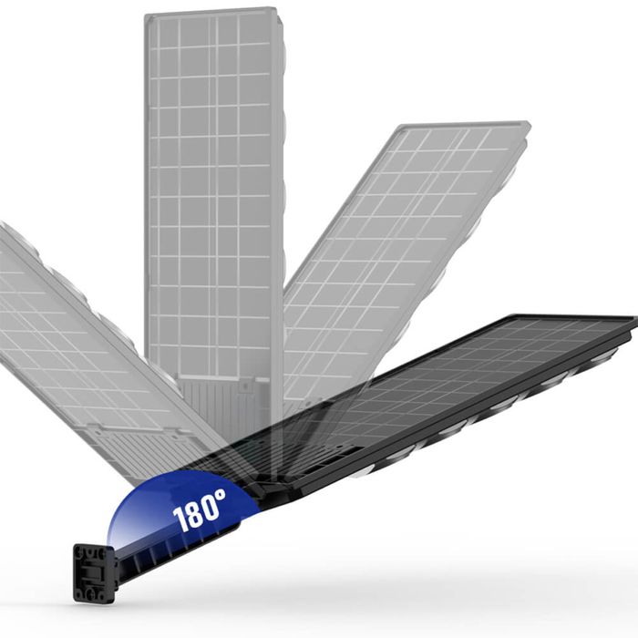 Lampa solarna 1000W CZUJNIK zmierzchu RUCHU z PILOTem halogen solar