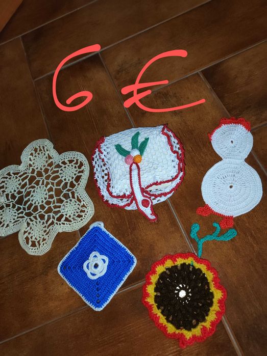 Crochê feito à mão