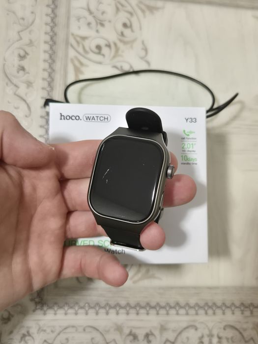 Смарт-годинник Hoco Y33 Smart Watch (Голосовий виклик / HD екран)