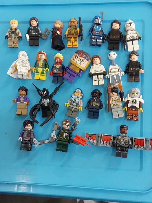 Lego figurki uzywane Star Wars i Super Heroes