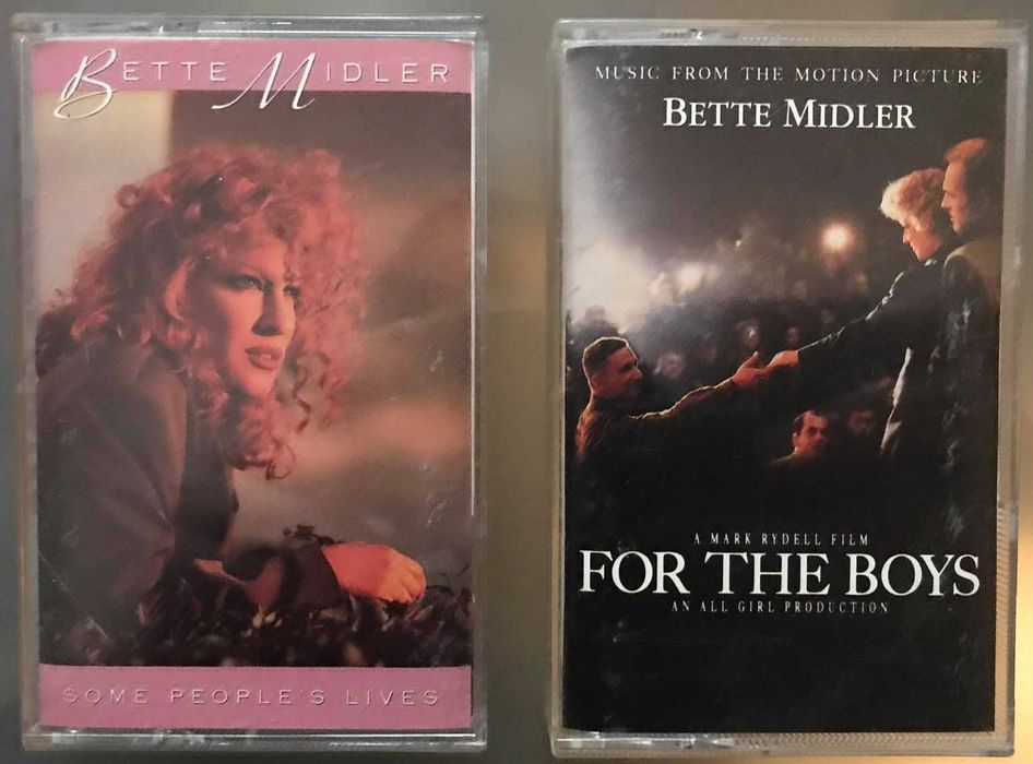 Cassetes áudio originais USA - BETTE MIDLER