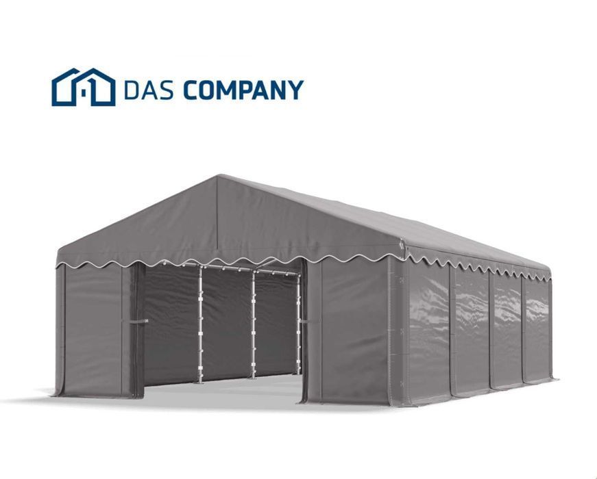 6x8x2m Namiot przemysłowy handlowy pełne boki  Tanio sezonowy S PE