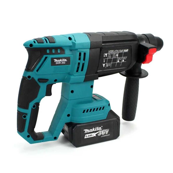 Комплект  Makita 4в1  — Шуруповерт, Перфоратор (УШМ)Гайковерт