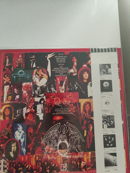 Queen – Queen I LP JAPAN P-6550E + OBI – japoński winyl
