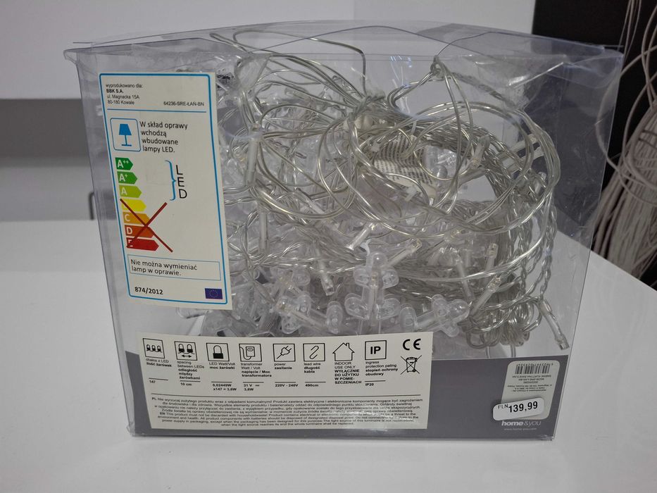 Kurtyna gwiazdki cieple Home and you Nowe