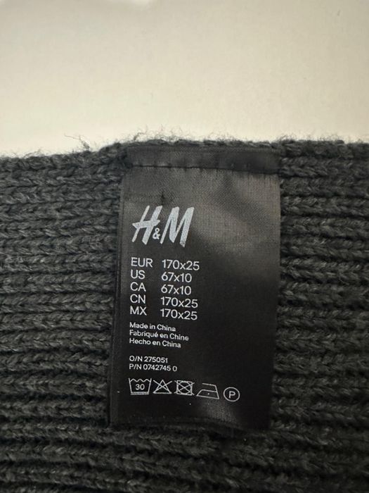 Szalik męski, elegancki. H&M
